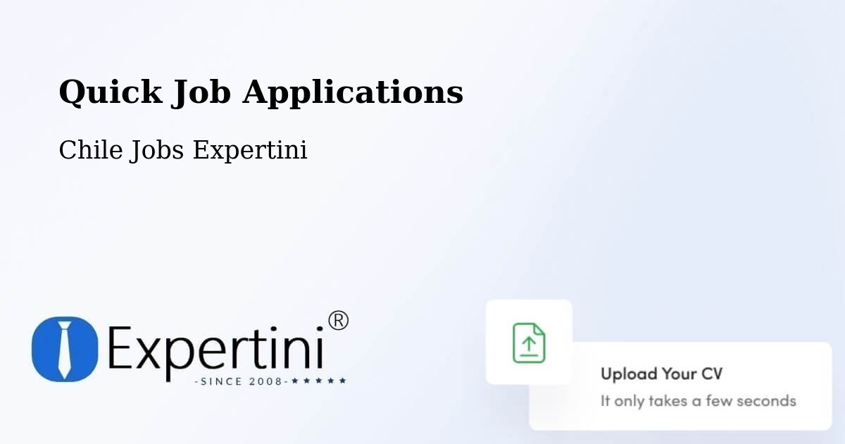 Quick Apply Feature – Mariquina - Chile Jobs Expertini